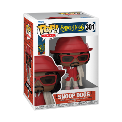 Γνήσια φιγούρα funko pop για τους λατρεις του Snoop Dogg.